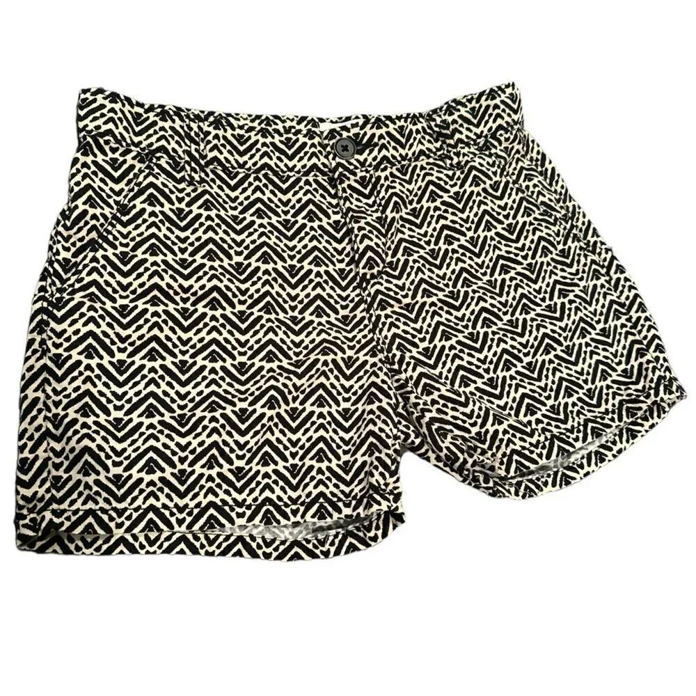 Old Navy Girls Shorts Size 12 Black & White